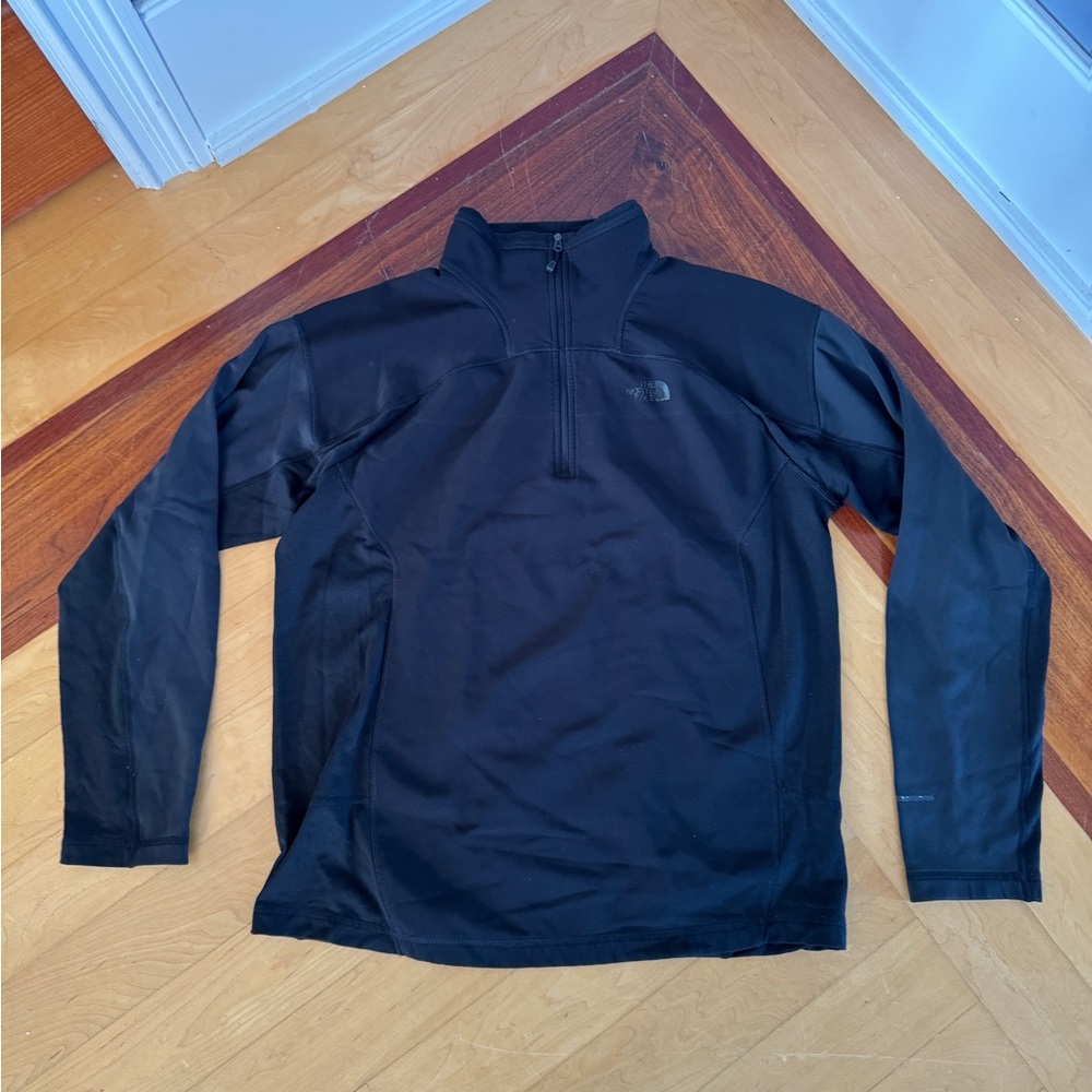The North Face Black Quarter-Zip Sweatshirt